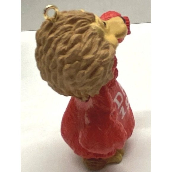 Hallmark Keepsakes Lion Dad Christmas Tree Ornament Vintage 1990 2.5 Inch - Picture 7 of 8